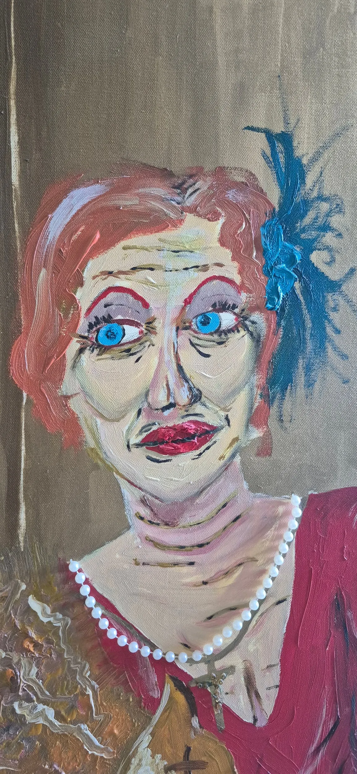Detail von Granny la vedova allegra (1)