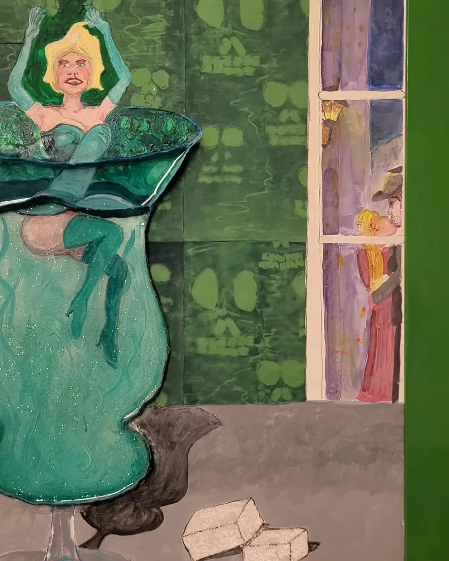 Detail of La fée verte (1)