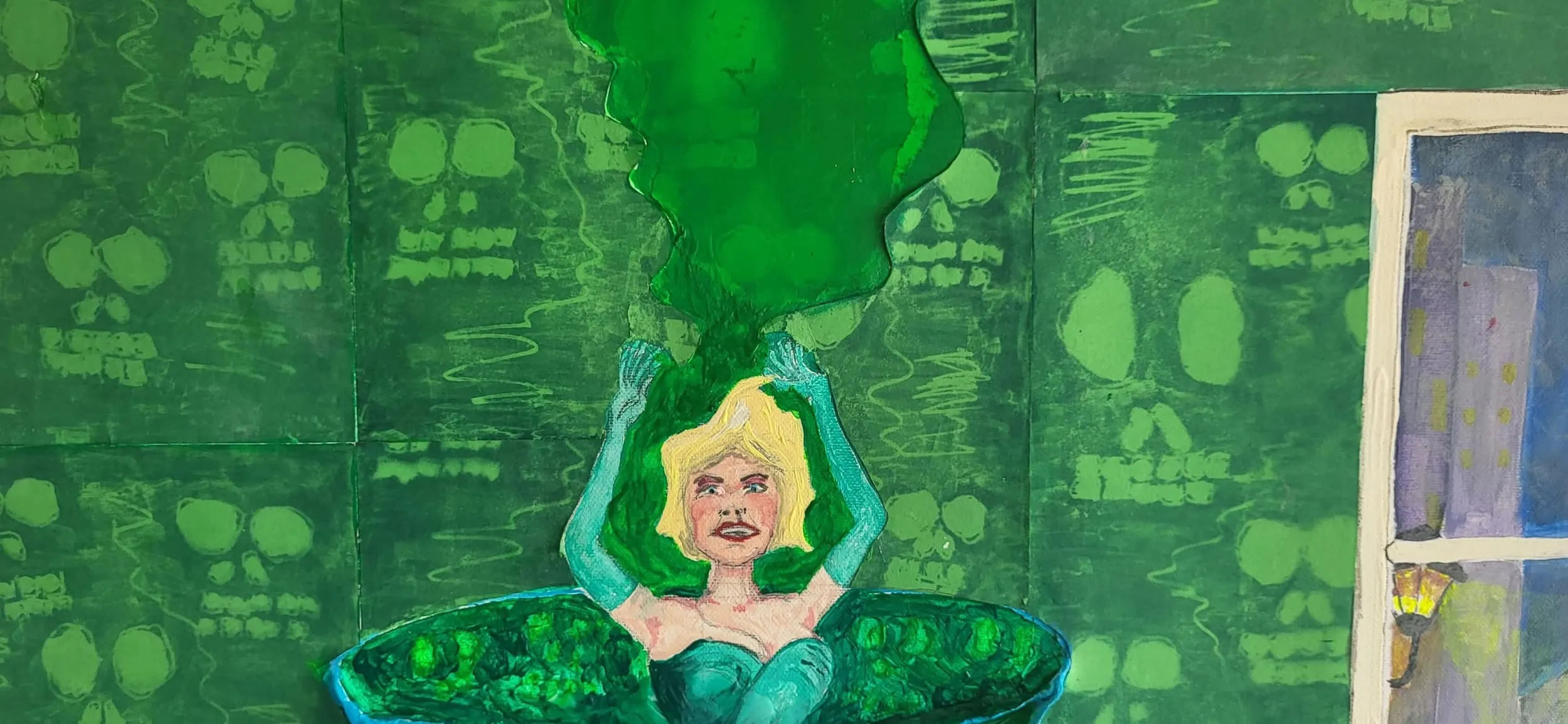 Detail of La fée verte (2)